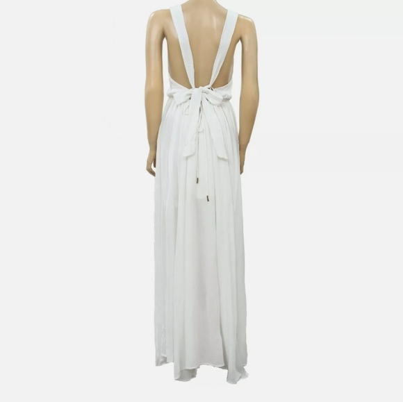 Free People Strong Statement White Maxi Dress - Picture 3 of 7
